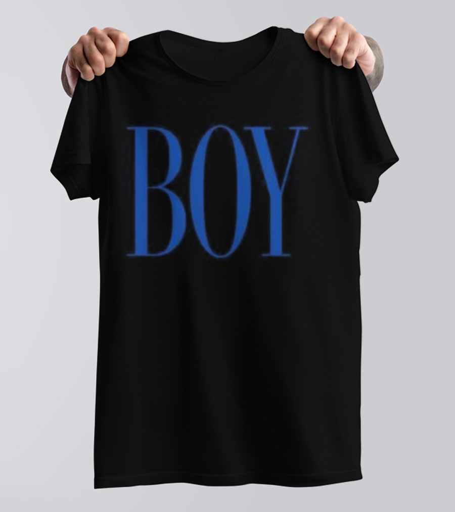 Boy Harsher Store Boy Bold Lettering T-Shirt
