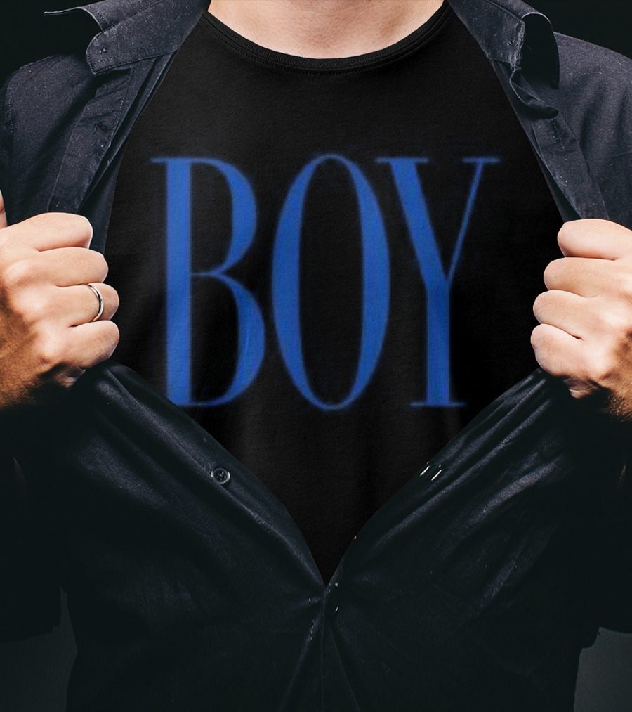 Boy Harsher Store Boy Bold Lettering T-Shirt