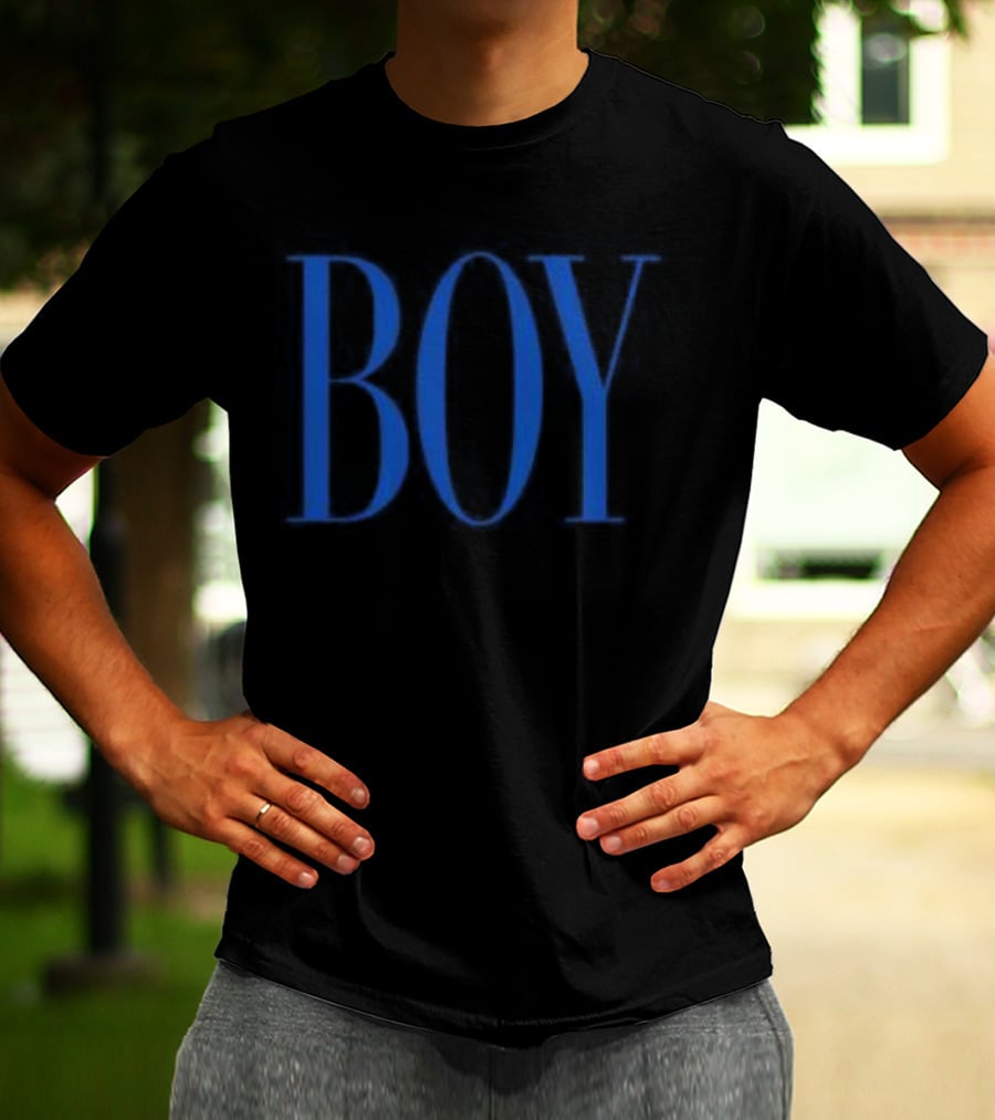 Boy Harsher Store Boy Bold Lettering T-Shirt