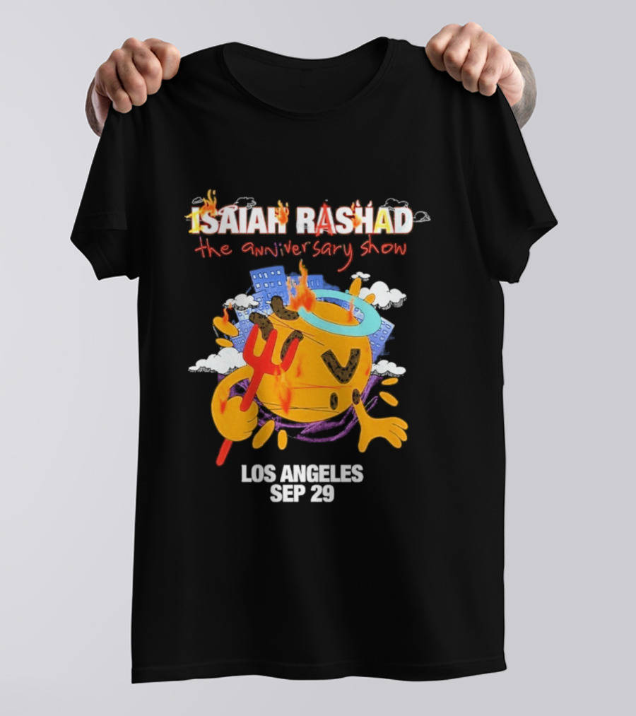 Isaiah Rashad The Anniversary Show Los Angeles Sep 29 T-Shirt