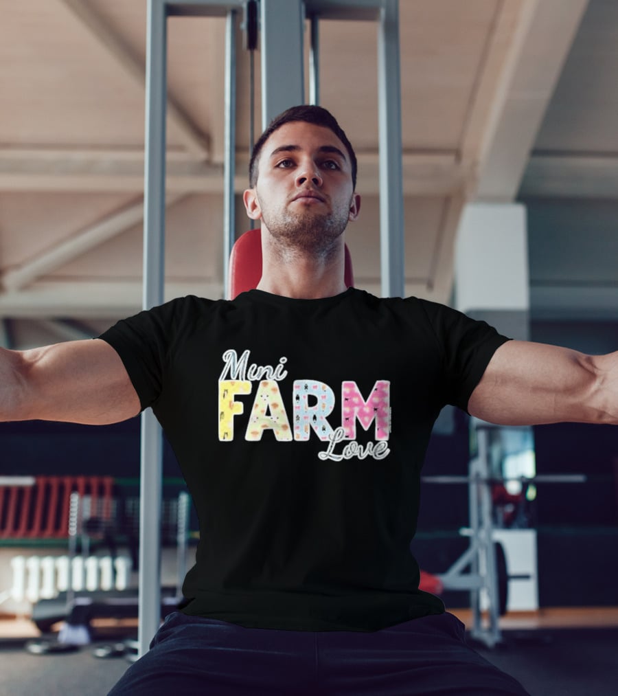 Mini Farm Love Floral Pastel T-Shirt