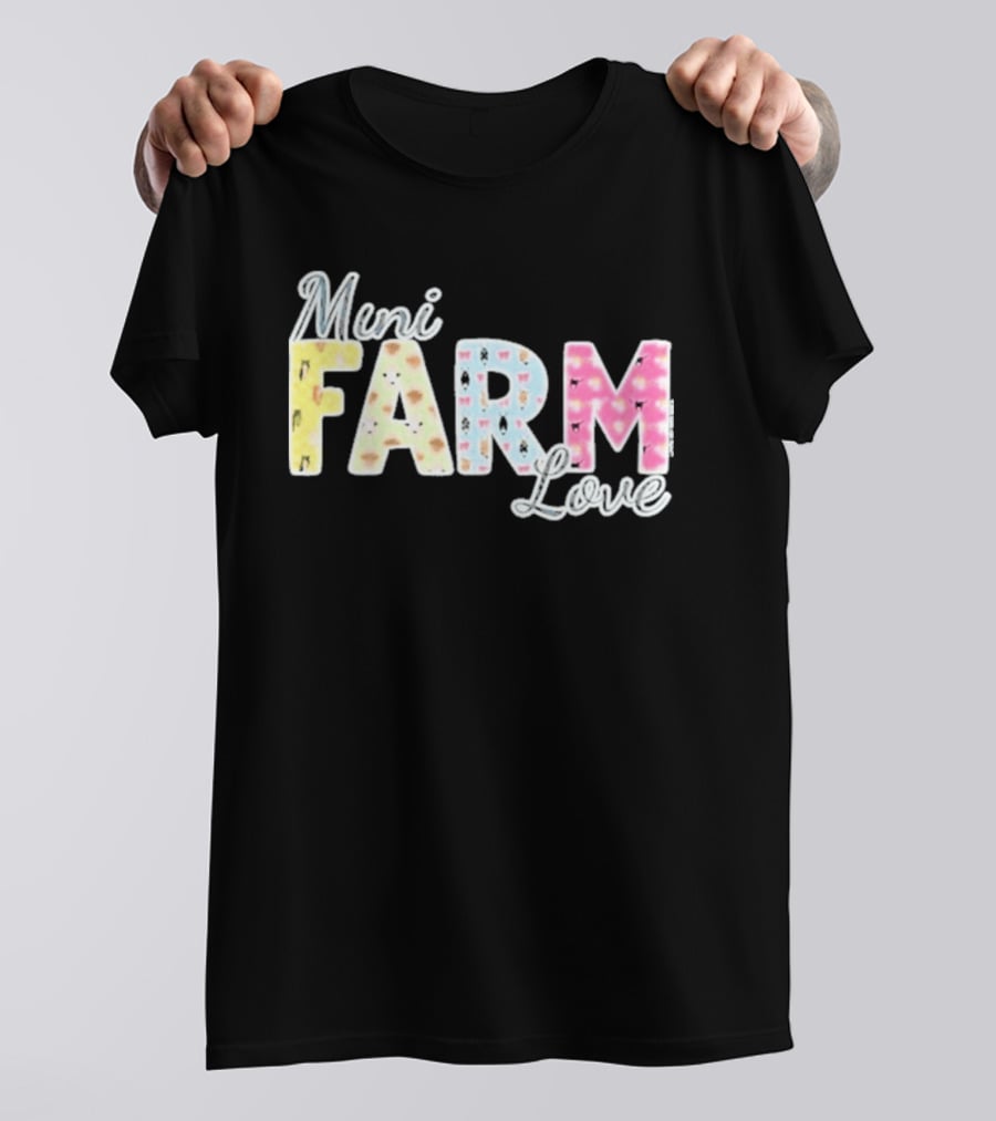 Mini Farm Love Floral Pastel T-Shirt
