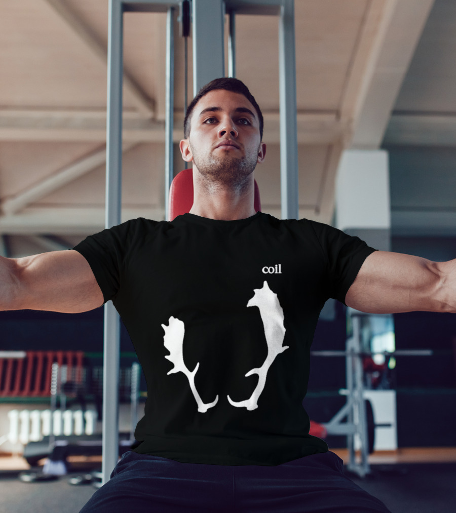Coil Black Antlers T-Shirt