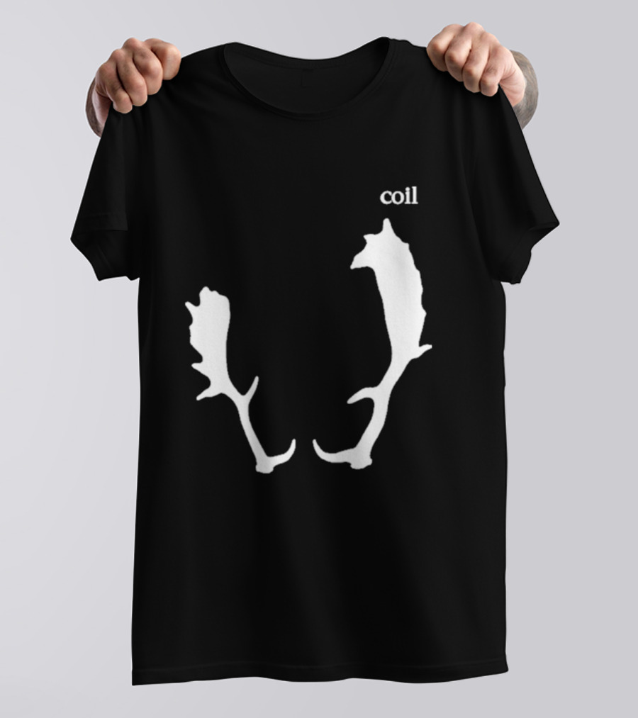 Coil Black Antlers T-Shirt