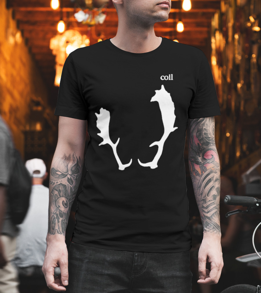 Coil Black Antlers T-Shirt