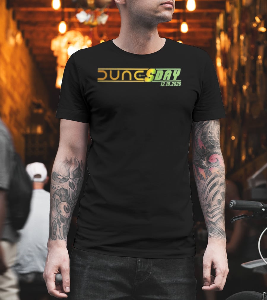 Dunesday December 18 2026 Dune Movie Release Date T-Shirt