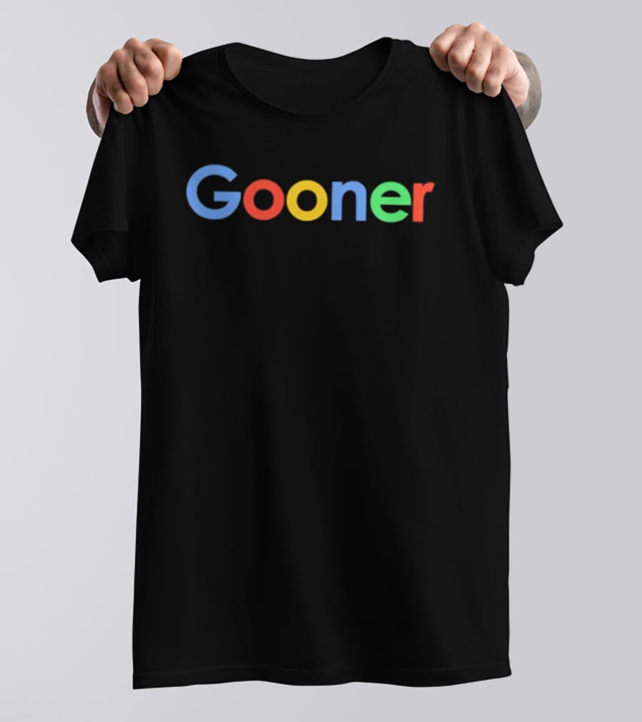 Gooner Google Style Fans Football Supporters T-Shirt