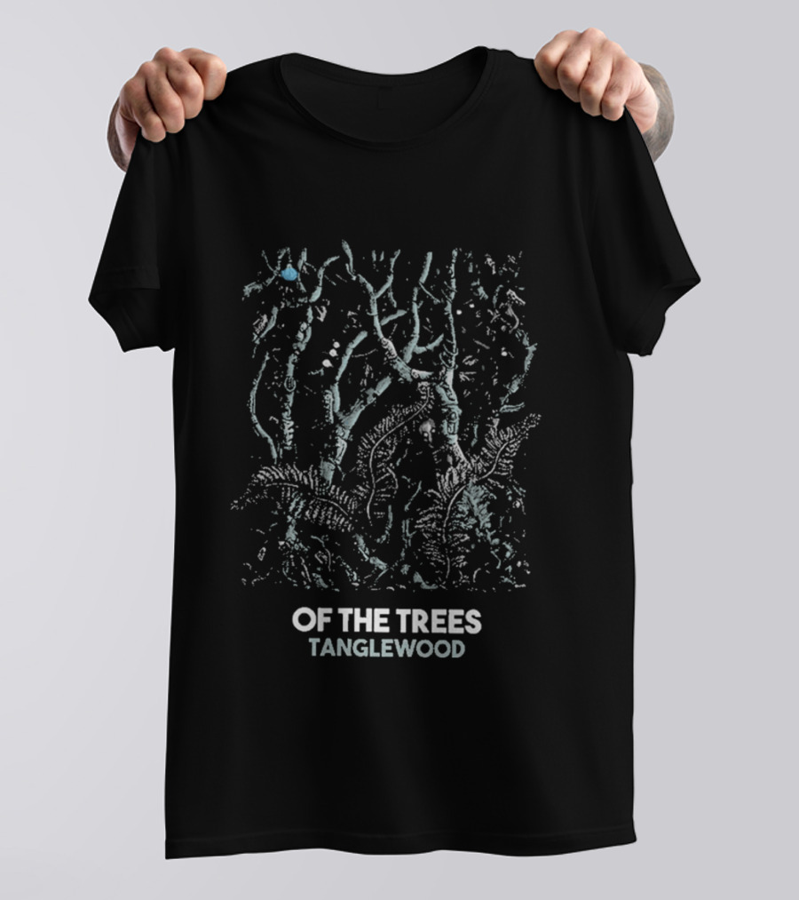 Of The Trees Tanglewood Forest Branches And Ferns T-Shirt