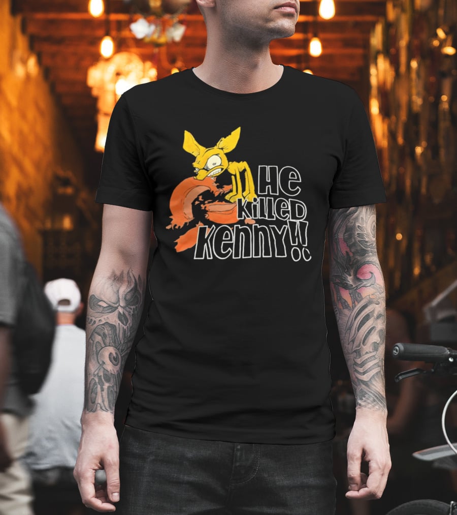 Psycho Chihuahua He Killed Kenny T-Shirt