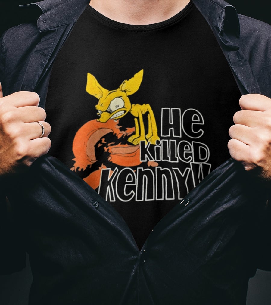Psycho Chihuahua He Killed Kenny T-Shirt