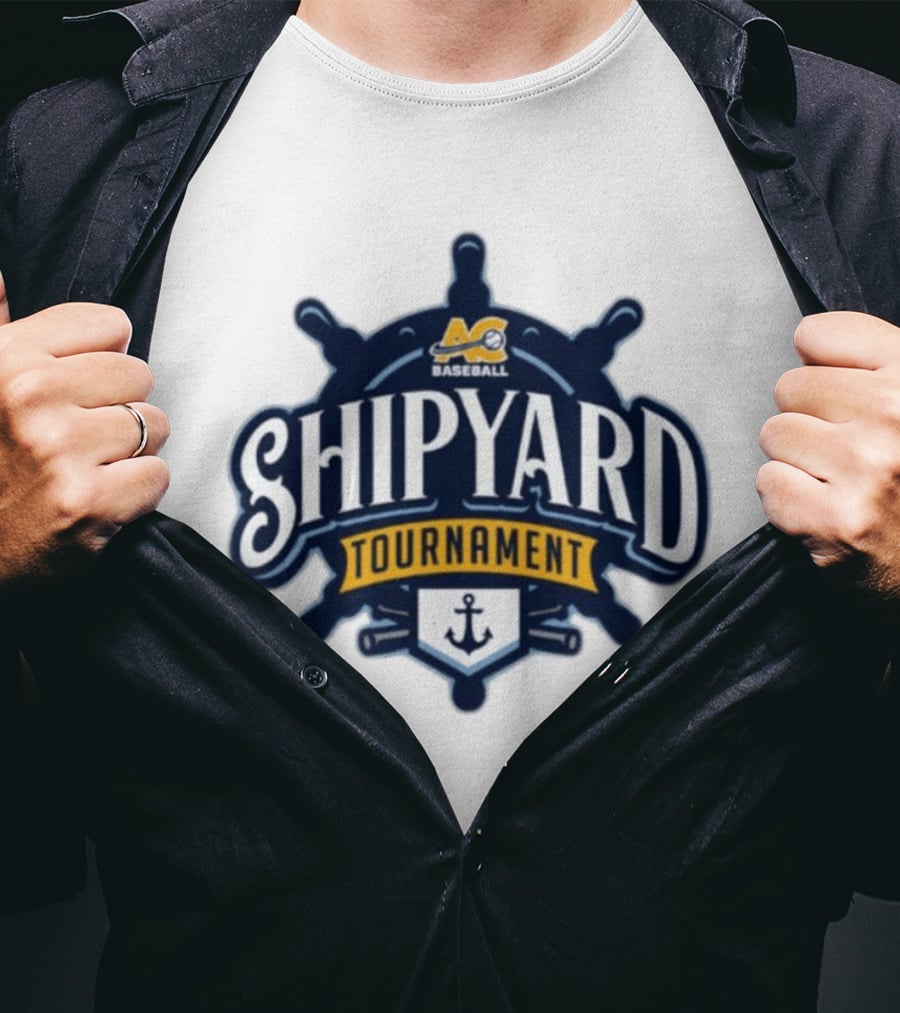 2024 AC Baseball 7th Annual Shipyard Tournament Event T-Shirt