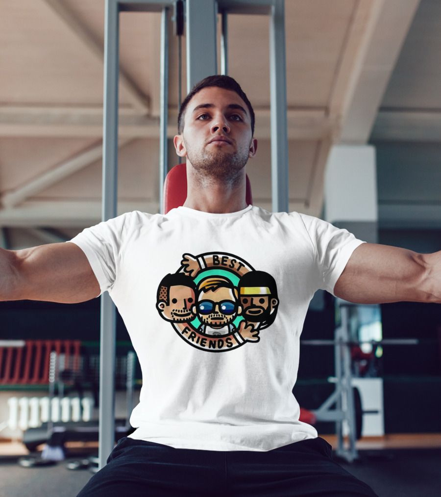 All Elite Wrestling Best Friends Cartoon Characters T-Shirt
