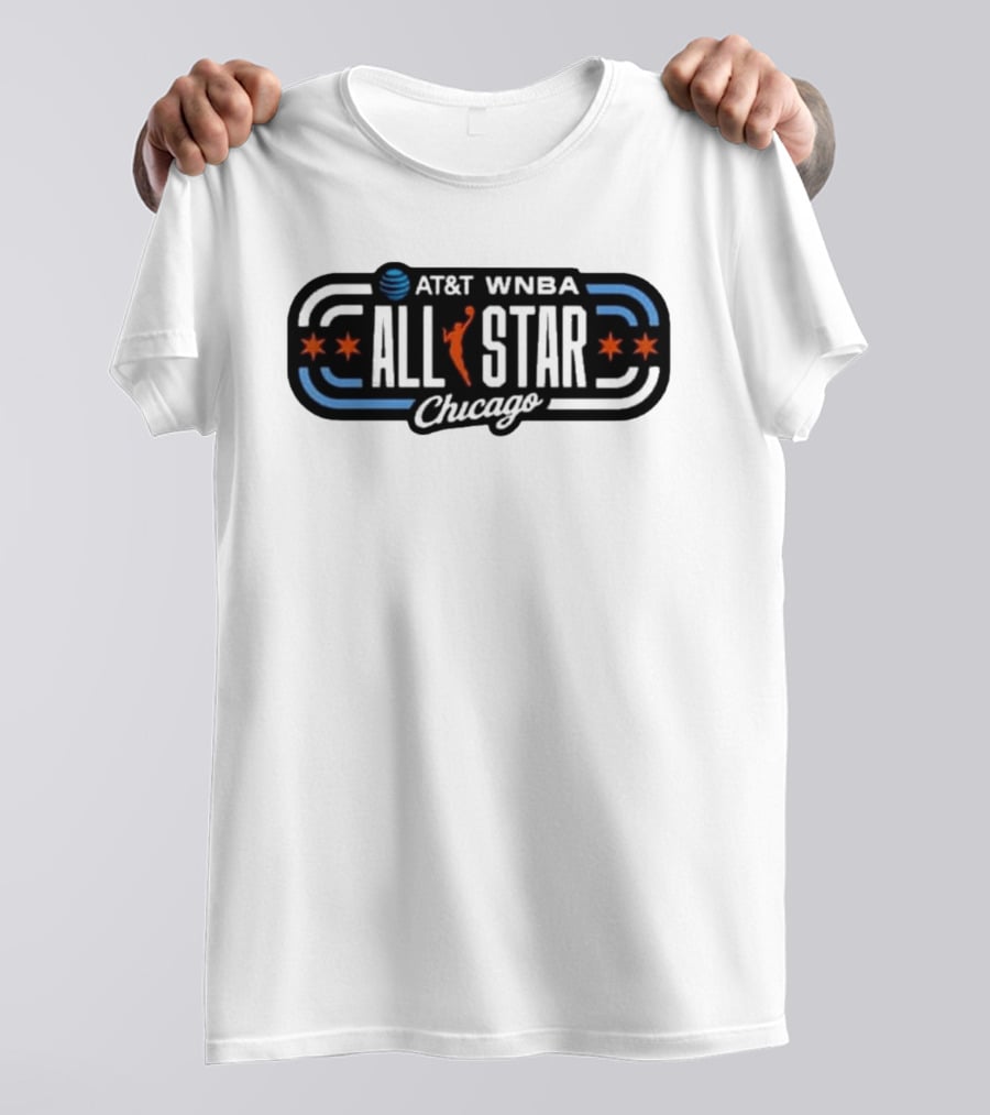 AT&T WNBA All Star Chicago 2026 United Center July 25 T-Shirt
