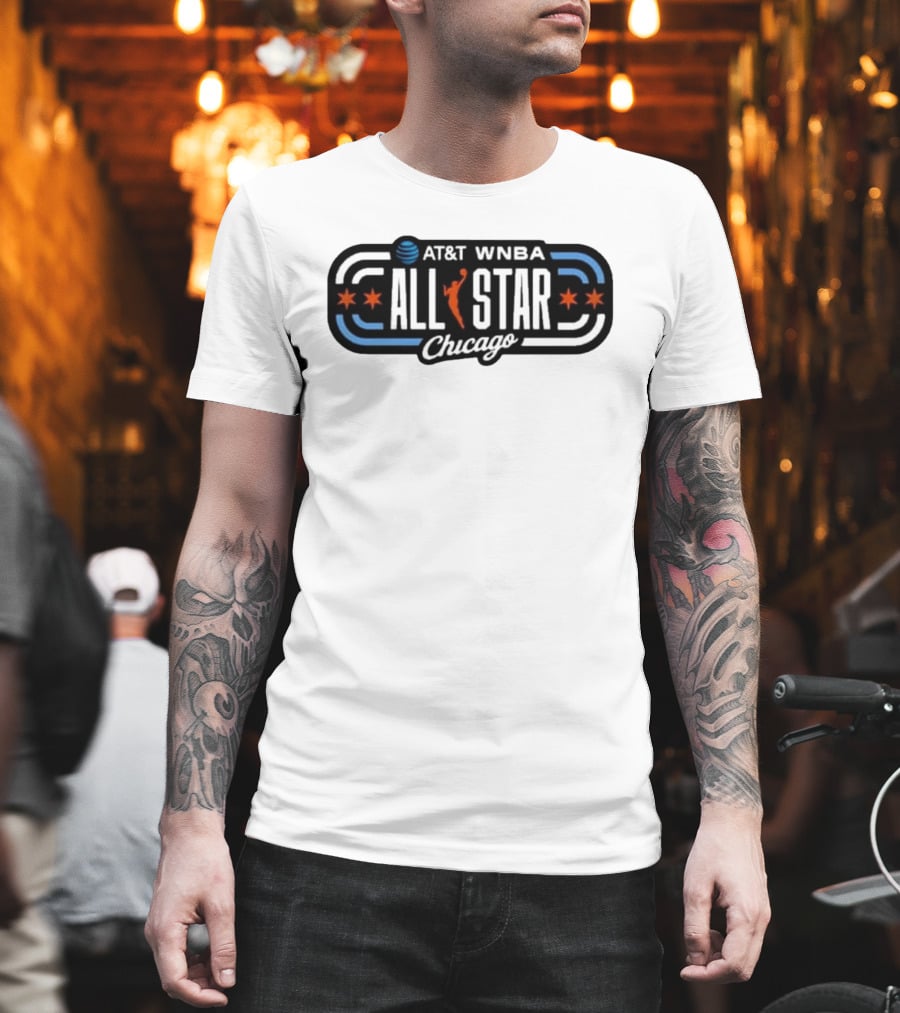 AT&T WNBA All Star Chicago 2026 United Center July 25 T-Shirt