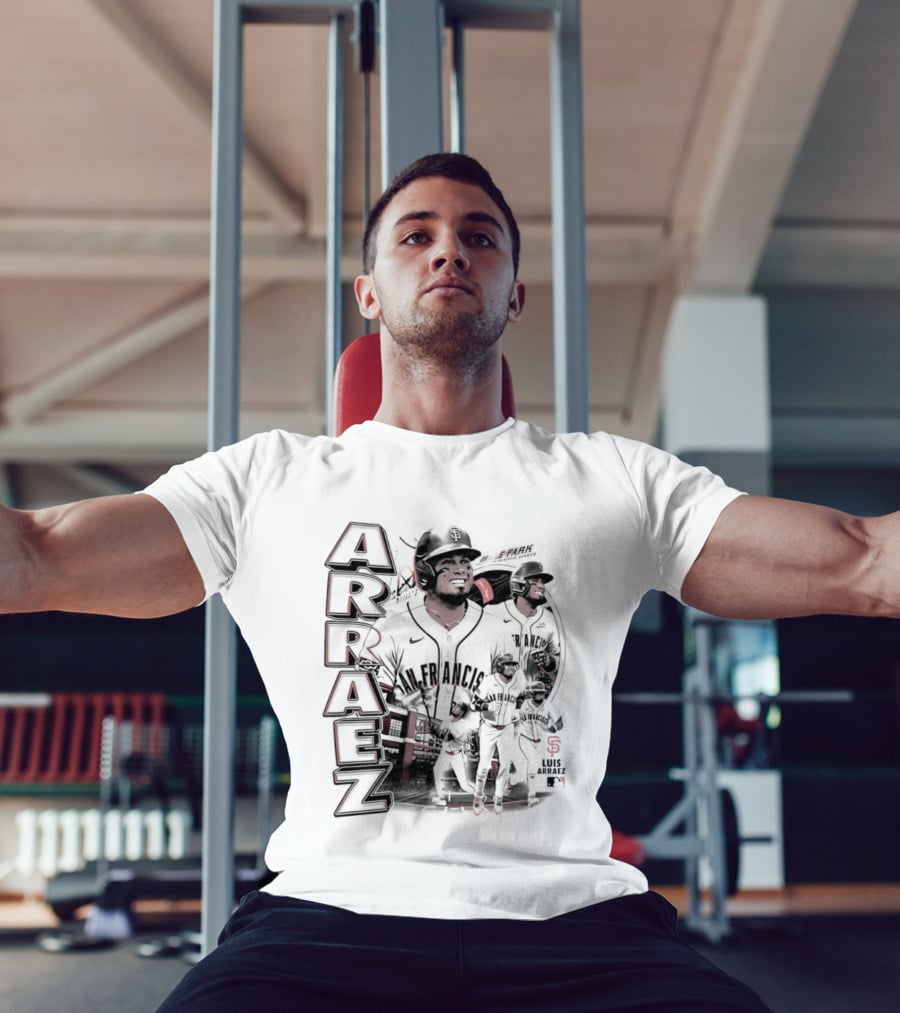 San Francisco Giants Luis Arraez MLB 2026 Collage T-Shirt