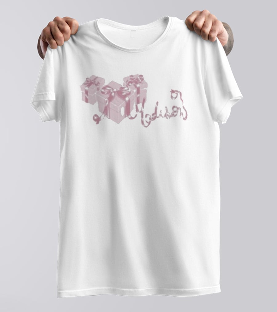 Madison Pink Ribbon Gift Boxes T-Shirt