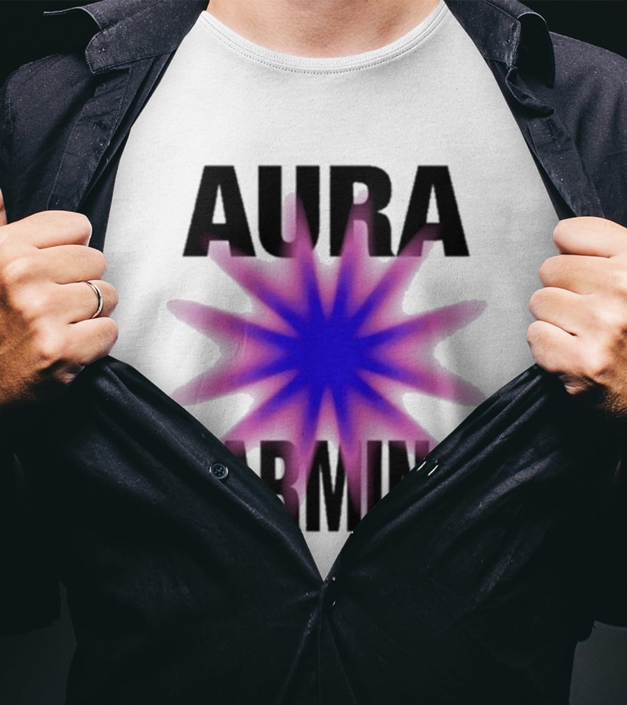 Farming Aura Starburst Energy Visual T-Shirt