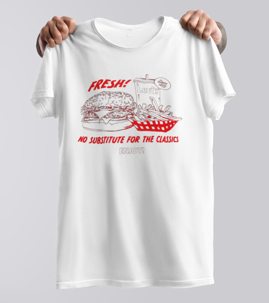 FRESH No Substitute For The Classics Enjoy Levis T-Shirt