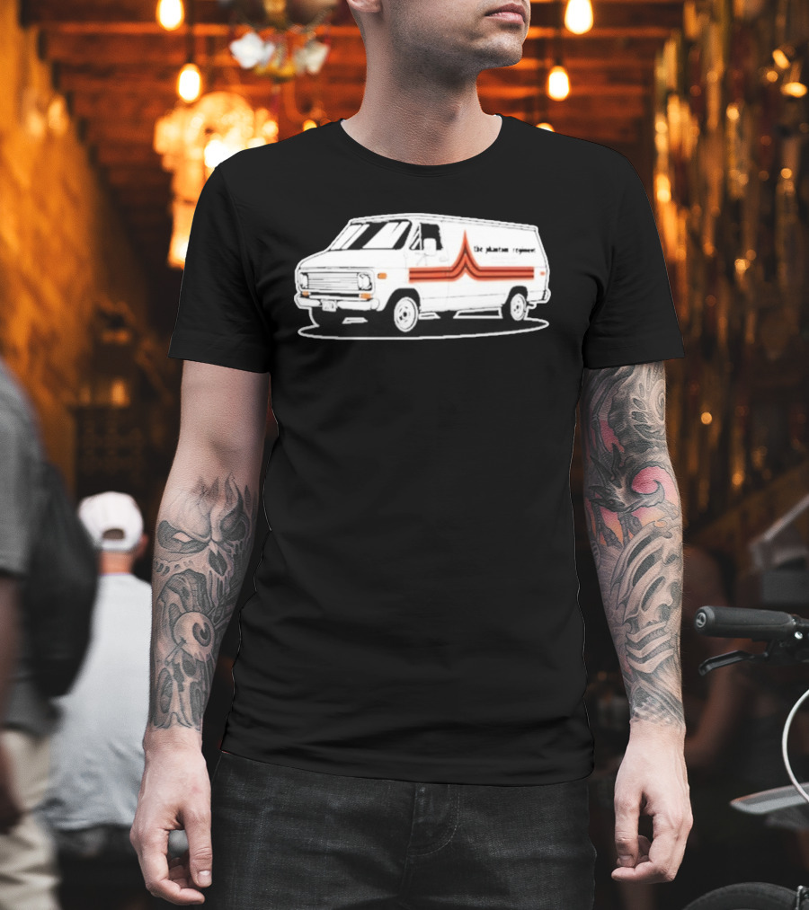 The Phantom Regiment Van Vintage White And Orange T-Shirt