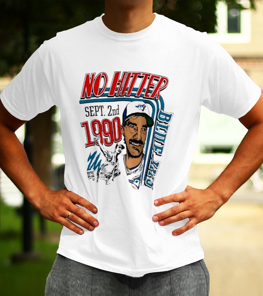 Toronto Blue Jays No Hitter Dave Stieb Sept 2nd 1990 T-Shirt