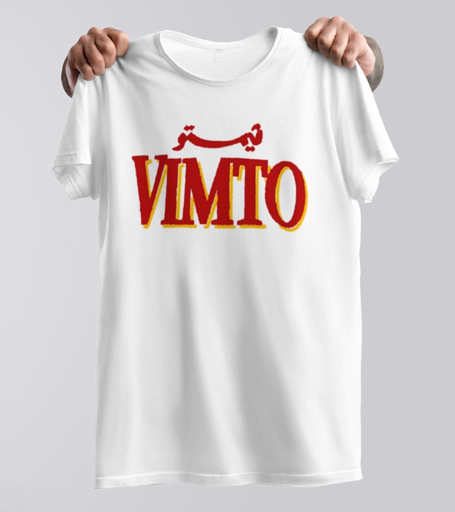 VIMTO Arabic Nostalgic Beverage Branding T-Shirt