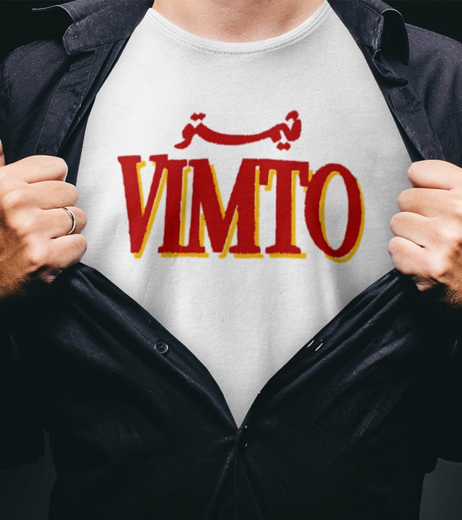 VIMTO Arabic Nostalgic Beverage Branding T-Shirt
