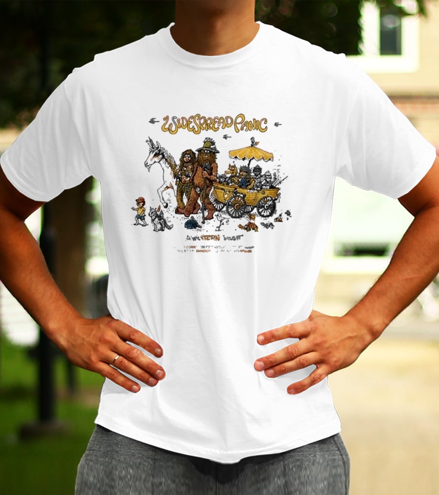 Widespread Panic Western Jaunt Tour 2026 July 5 To July 25 Spusta T-Shirt