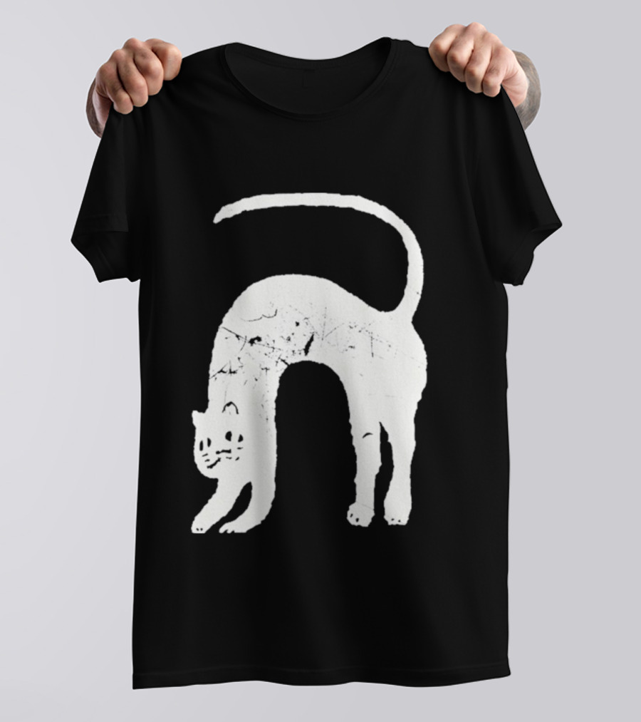 Angeltype Catvisu Arched Feline T-Shirt