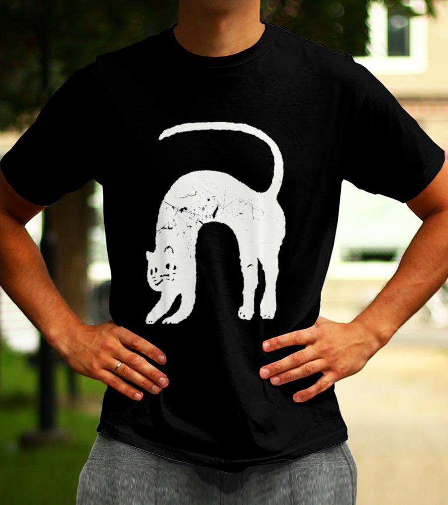 Angeltype Catvisu Arched Feline T-Shirt