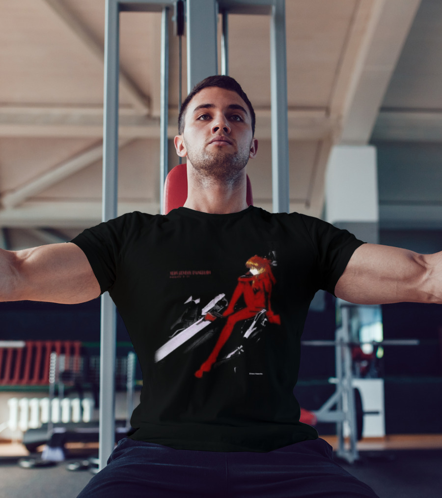 Asuka Langley Soryu Neon Genesis Evangelion Genesis 0 11 Bold Red T-Shirt