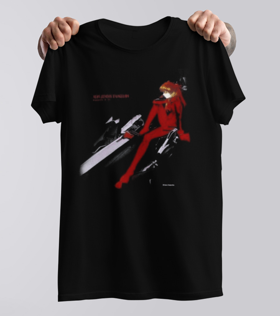Asuka Langley Soryu Neon Genesis Evangelion Genesis 0 11 Bold Red T-Shirt