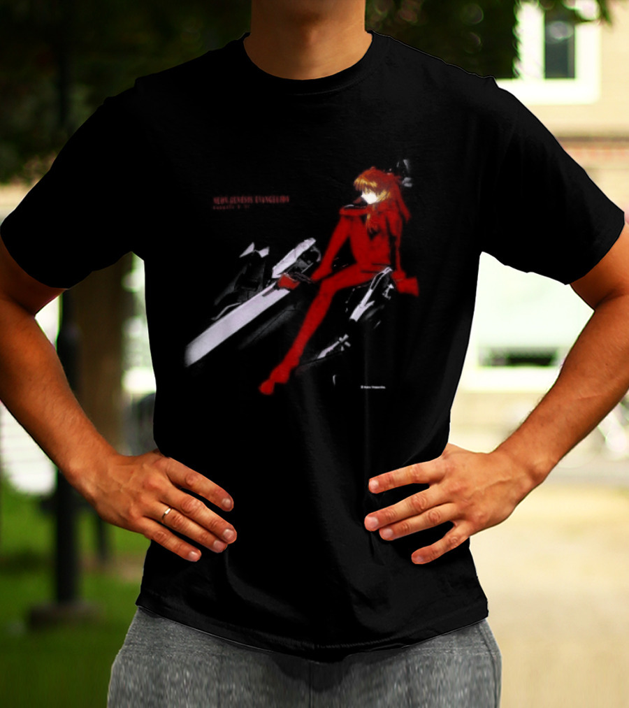 Asuka Langley Soryu Neon Genesis Evangelion Genesis 0 11 Bold Red T-Shirt