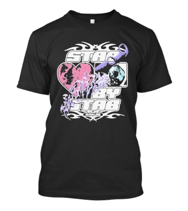 Avralize Stab By Stab Heart And Wrench T-Shirt