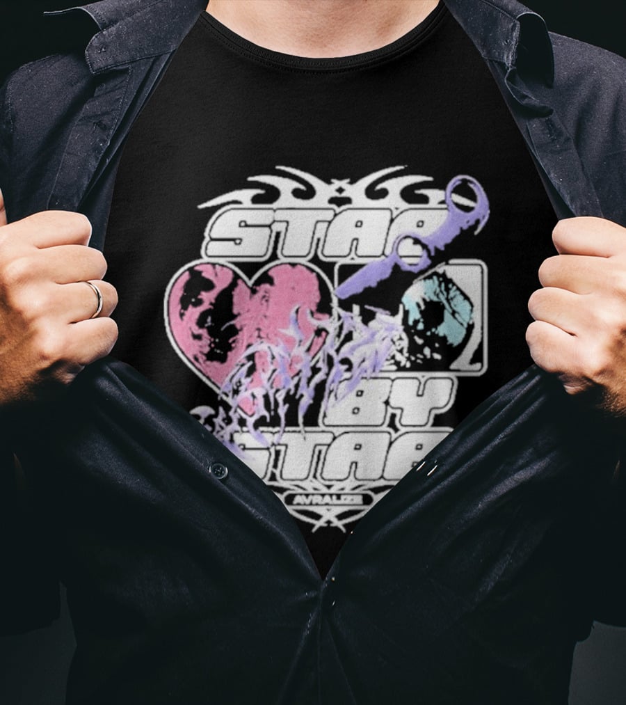 Avralize Stab By Stab Heart And Wrench T-Shirt