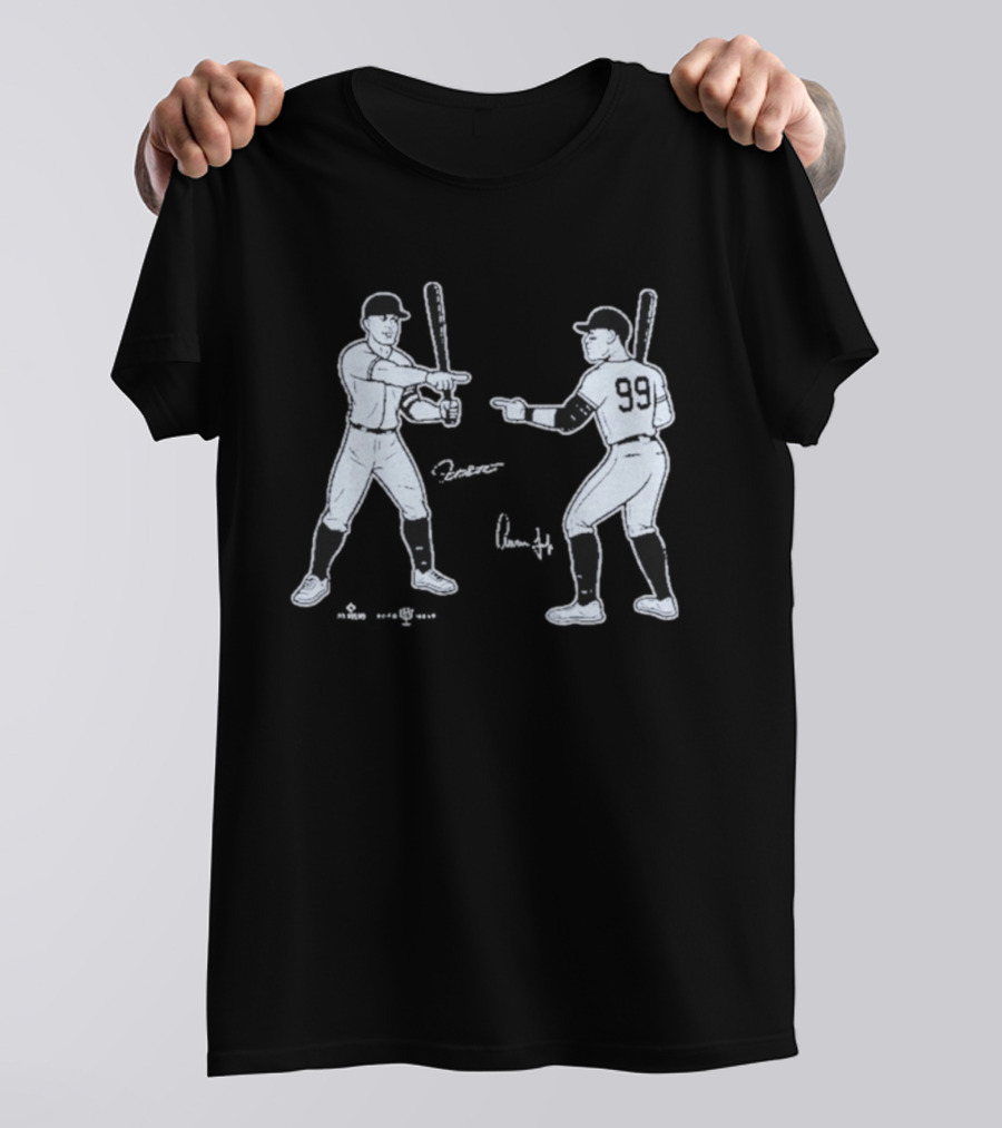 Giancarlo Stanton Aaron Judge New York Yankees Bronx Giants T-Shirt