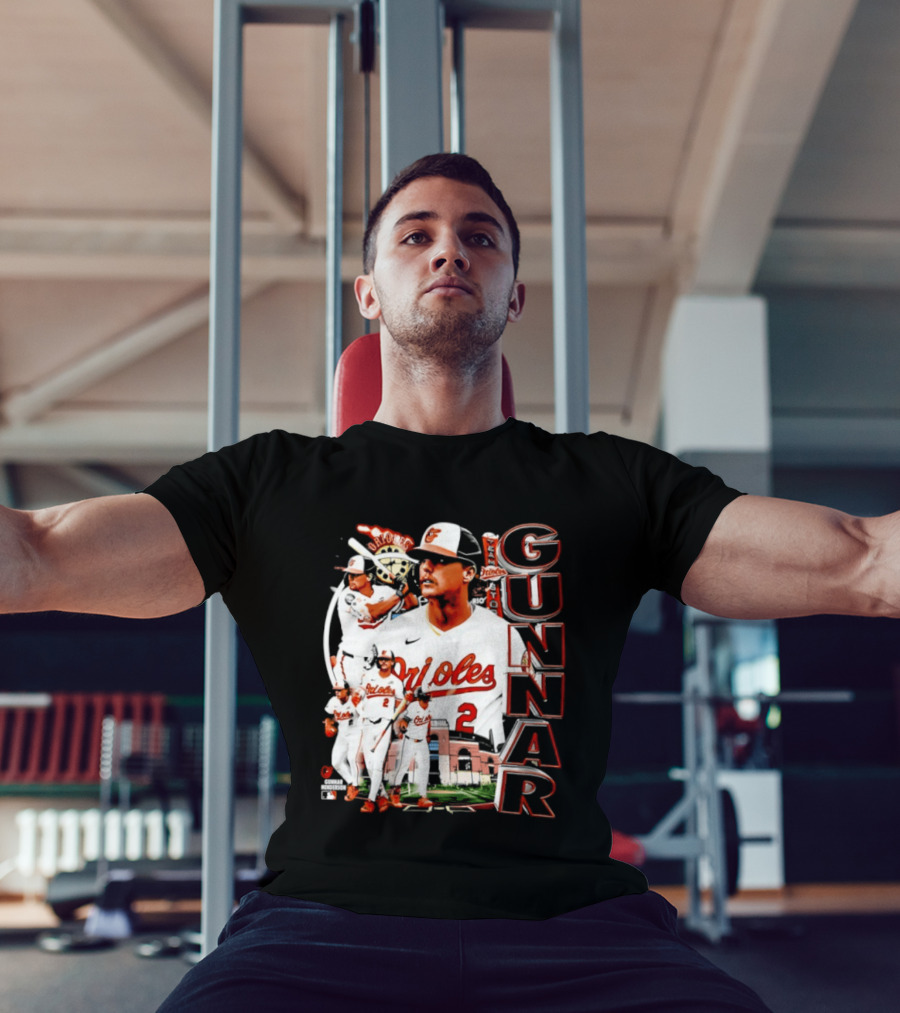 Gunnar Henderson Baltimore Orioles MLB 2026 Collage T-Shirt