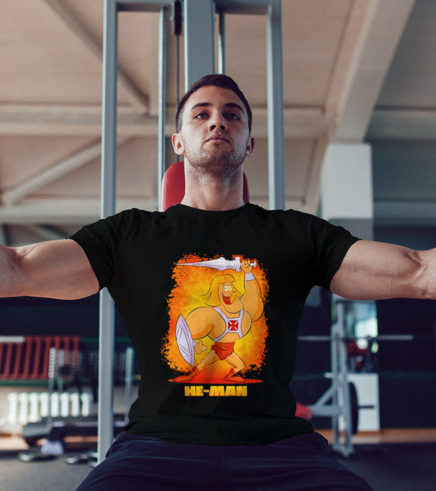 He Man Power Sword Masters Of The Universe Retro 80s T-Shirt
