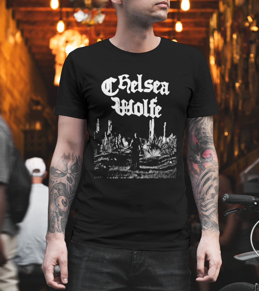 Chelsea Wolfe The Dark Forest Scene Gothic T-Shirt