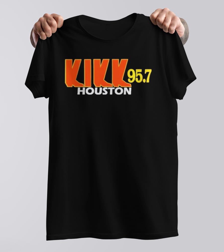 KIKK 95.7 Houston Retro Radio T-Shirt