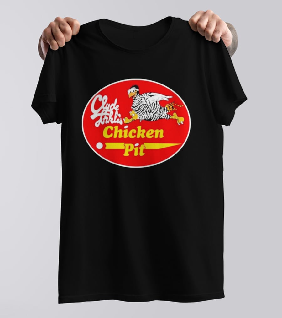 Clyde Torkel's Chicken Pit Stroker Ace Racing Theme Retro 1983 T-Shirt