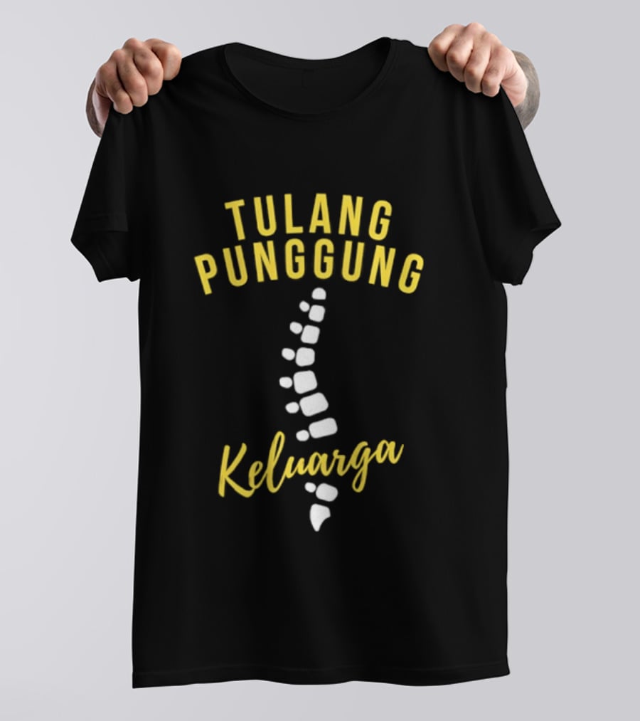 Tulang Punggung Keluarga Family Backbone Spine T-Shirt