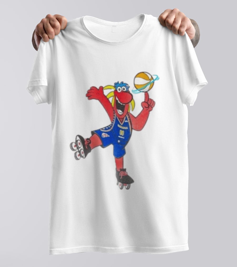Freddy Fever Indiana 00 WNBA Roller Skating T-Shirt