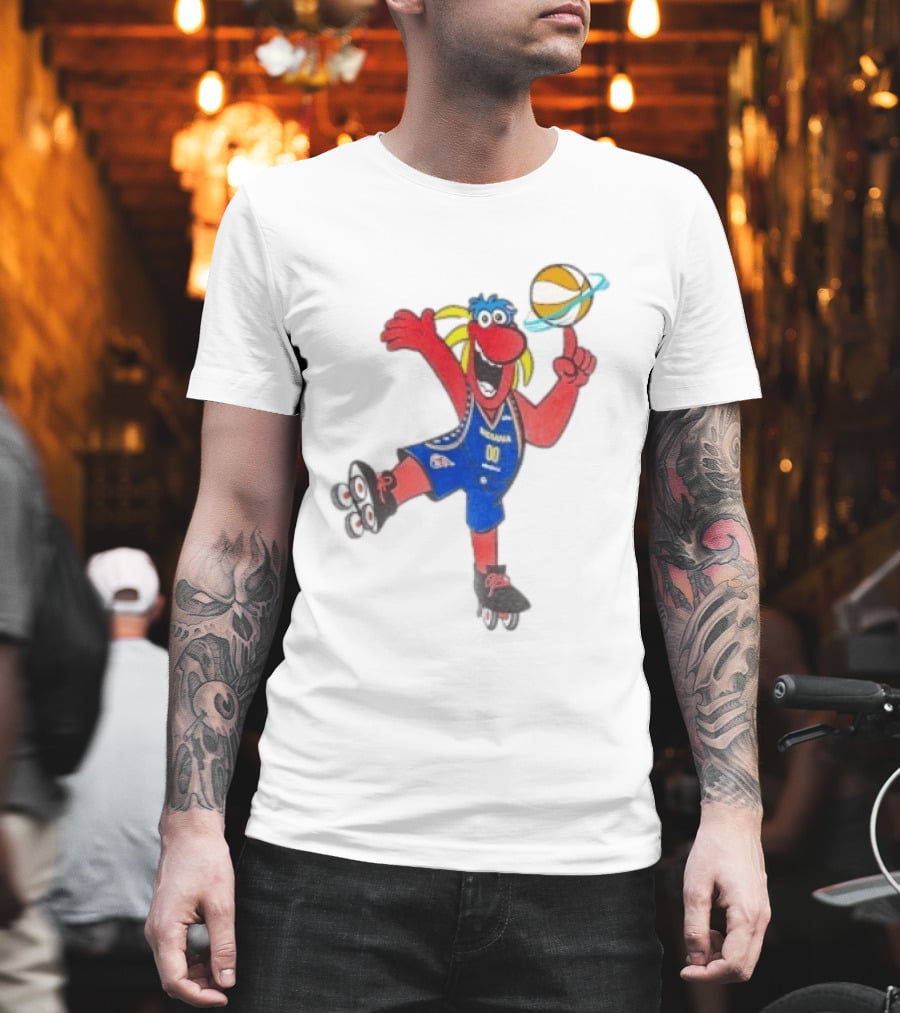 Freddy Fever Indiana 00 WNBA Roller Skating T-Shirt