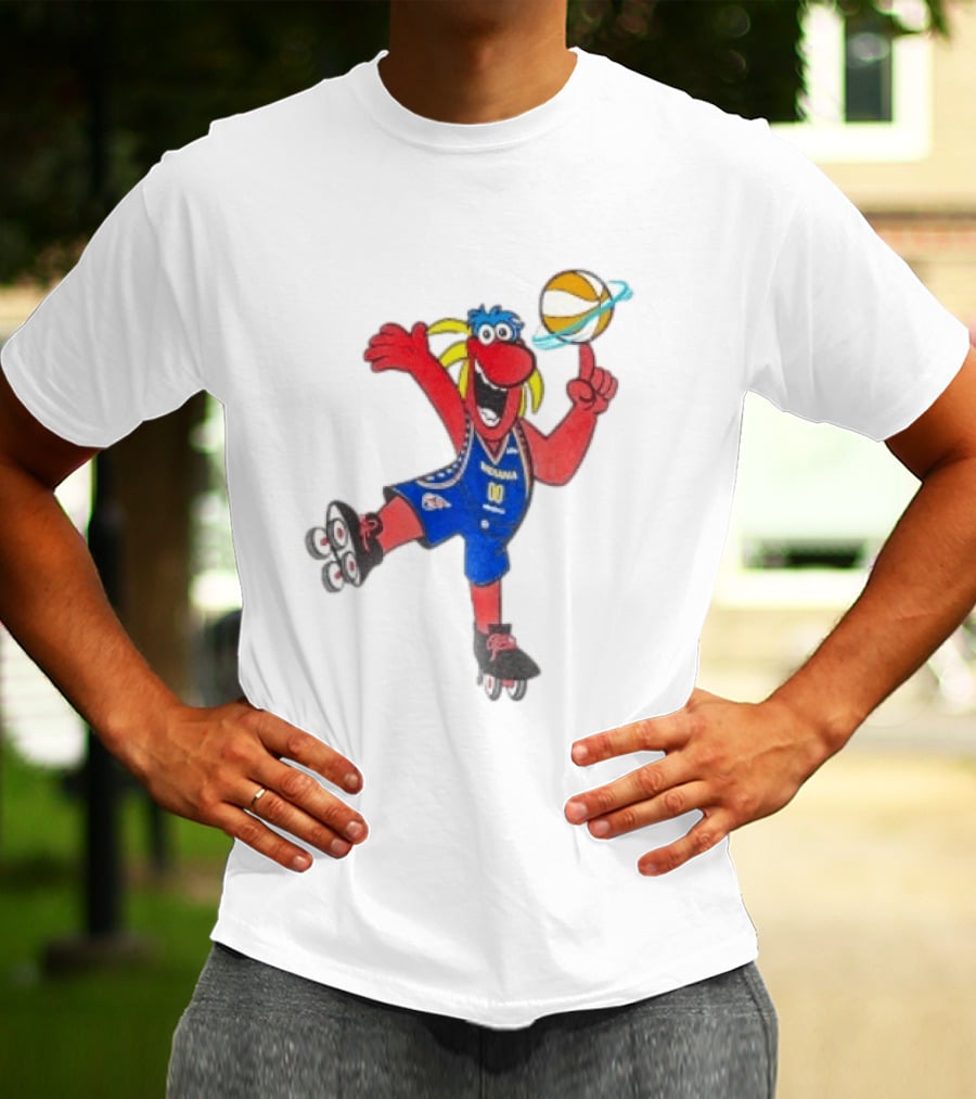 Freddy Fever Indiana 00 WNBA Roller Skating T-Shirt