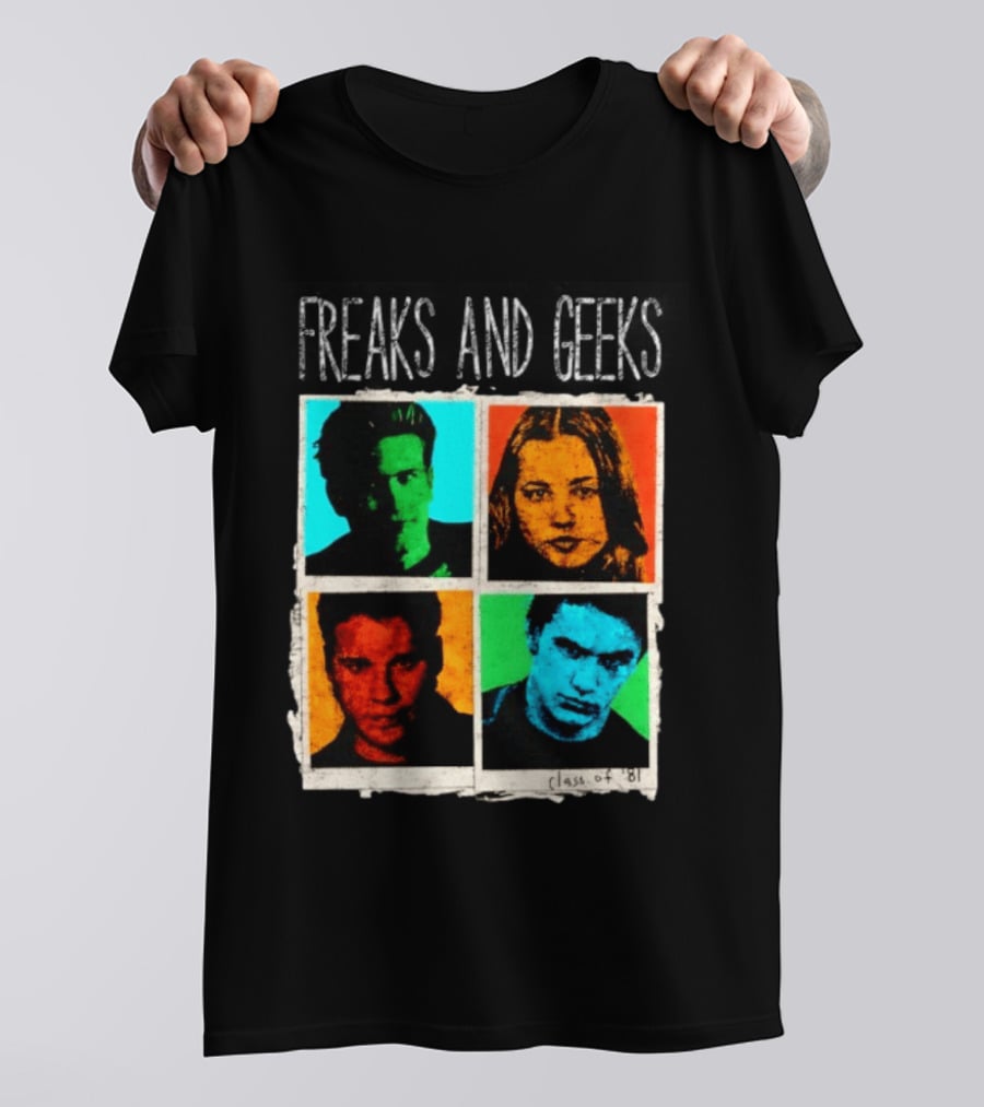 Freaks And Geeks Class Of 81 TV Show Cult Classic Character Portraits T-Shirt