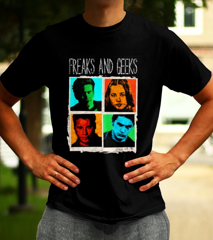 Freaks And Geeks Class Of 81 TV Show Cult Classic Character Portraits T-Shirt