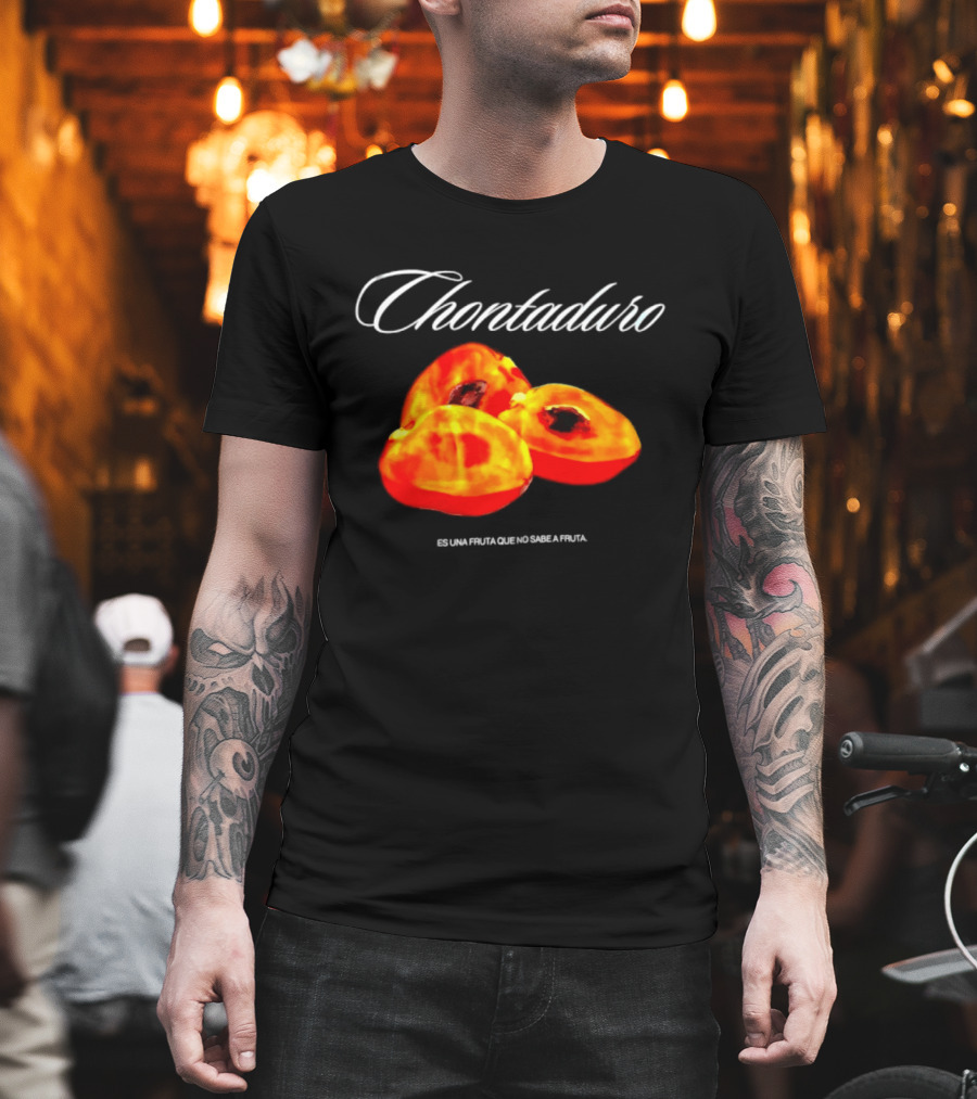 Chontaduro Es Una Fruta Que No Sabe A Fruta With Vibrant Fruit T-Shirt
