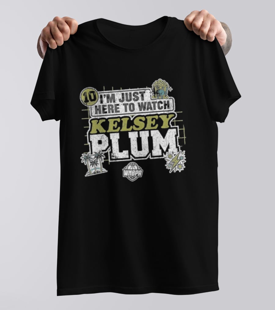 Kelsey Plum 10 Los Angeles Sparks WNBA Fan Favorite T-Shirt
