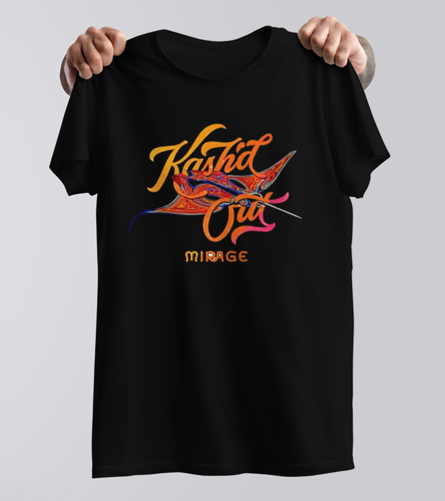 Kash'd Out Mirage Vivid Artistic Album 2026 T-Shirt