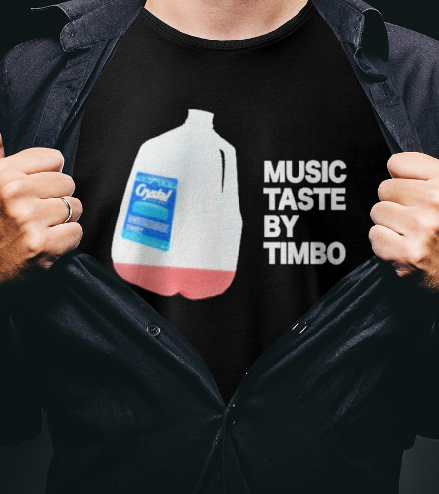 Legendary Crystal Water Jug Music Taste By Timbo T-Shirt